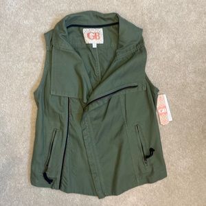 Gianni Bini Army Green Vest